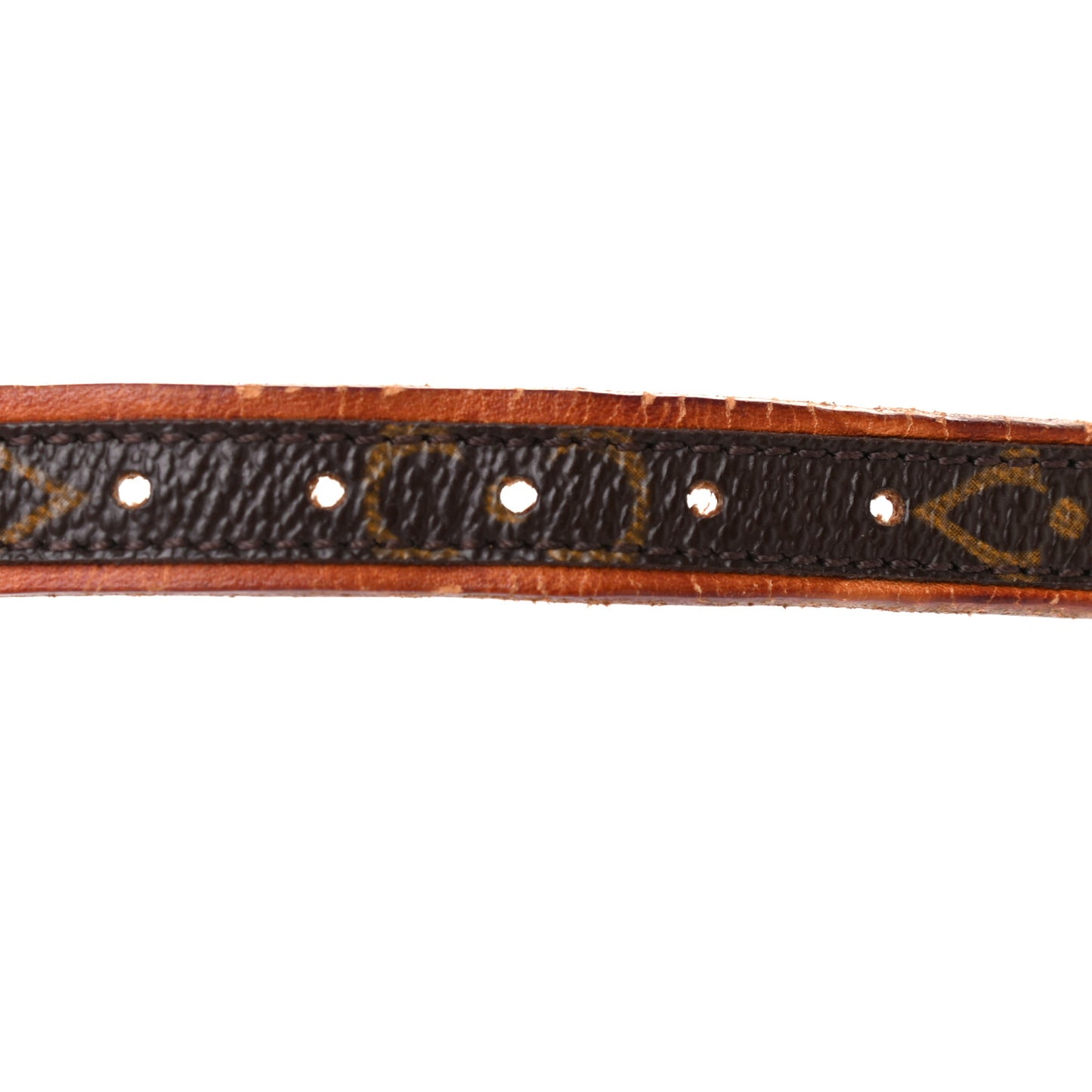 Monogram Baxter Dog Collar PM