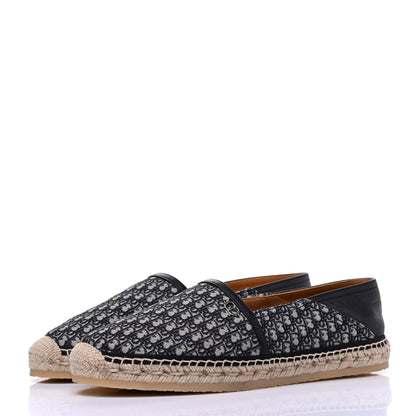Christian Dior Oblique Mens Paradise Espadrilles 43 Beige Blue 3 of 13