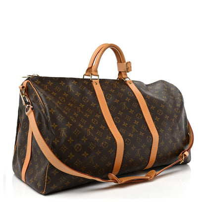 Louis Vuitton Monogram Keepall Bandouliere 55 3 of 17
