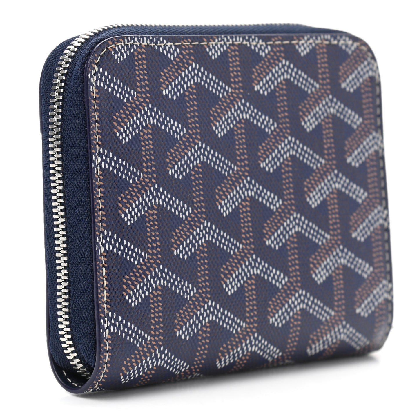 Goyardine Matignon PM Wallet Navy