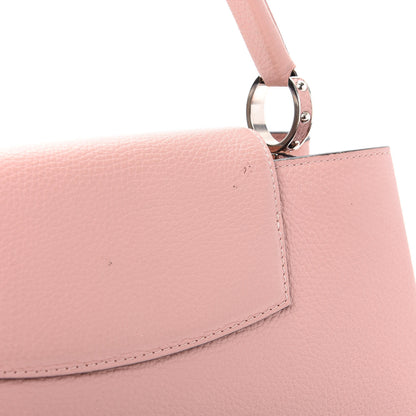 Louis Vuitton Taurillon Capucines MM Magnolia 10 of 10