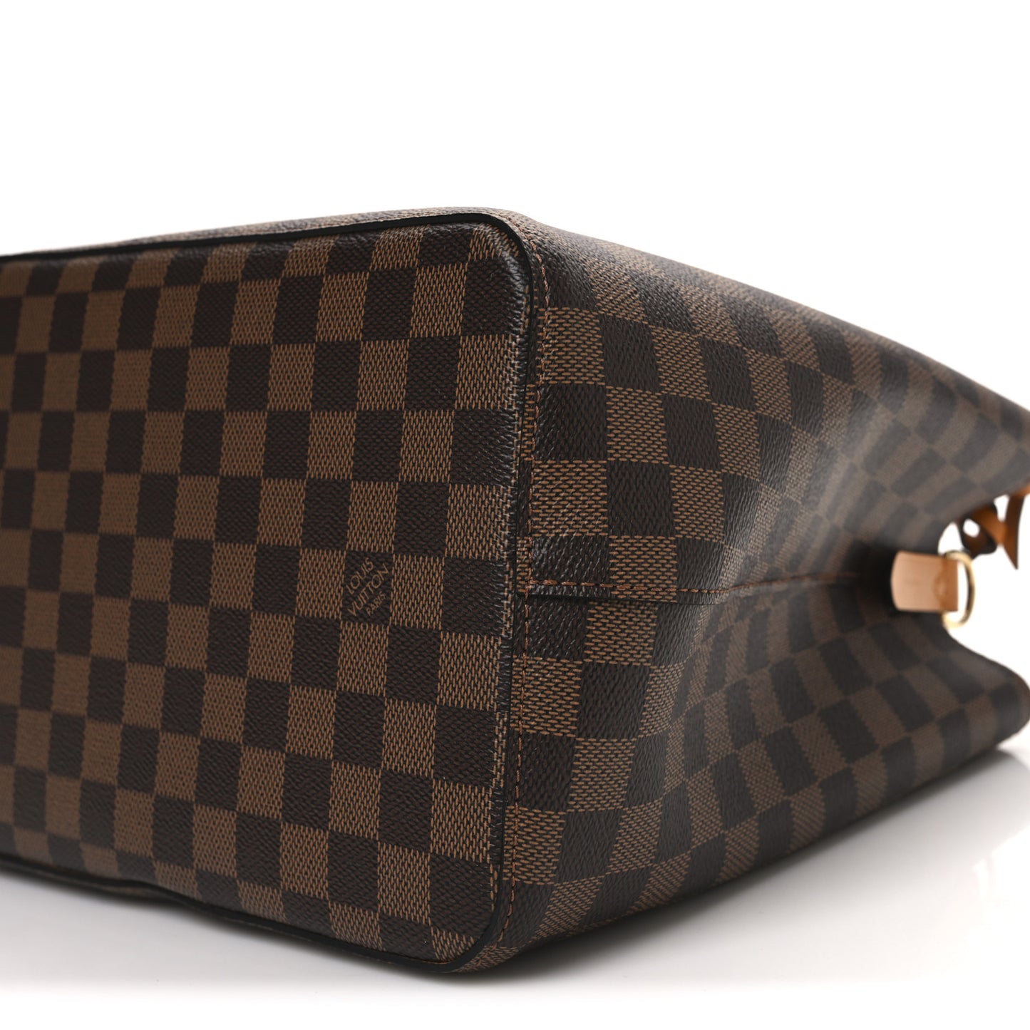 Damier Ebene Neonoe MM Safran