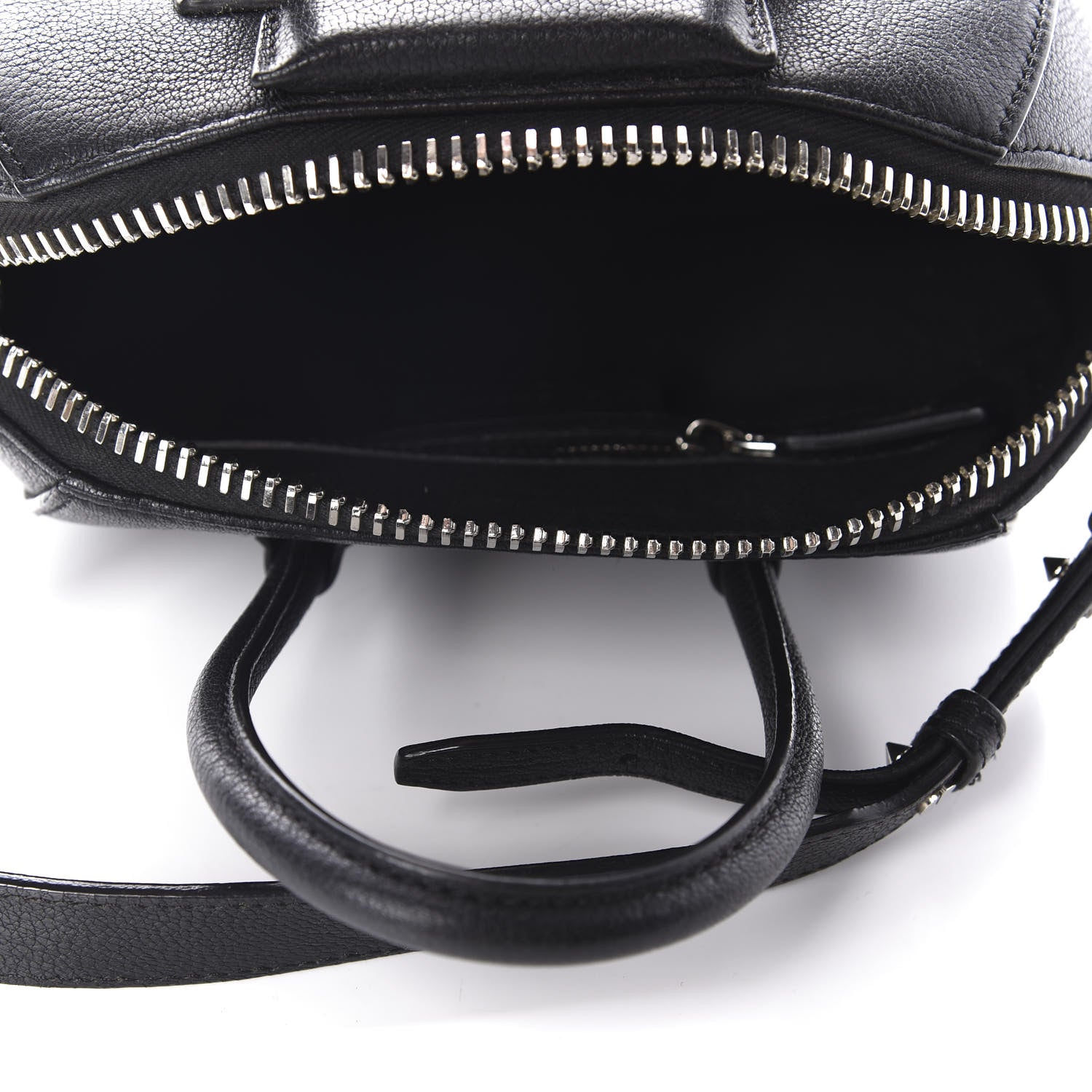 Givenchy Sugar Goatskin Mini Antigona Black 4 of 15