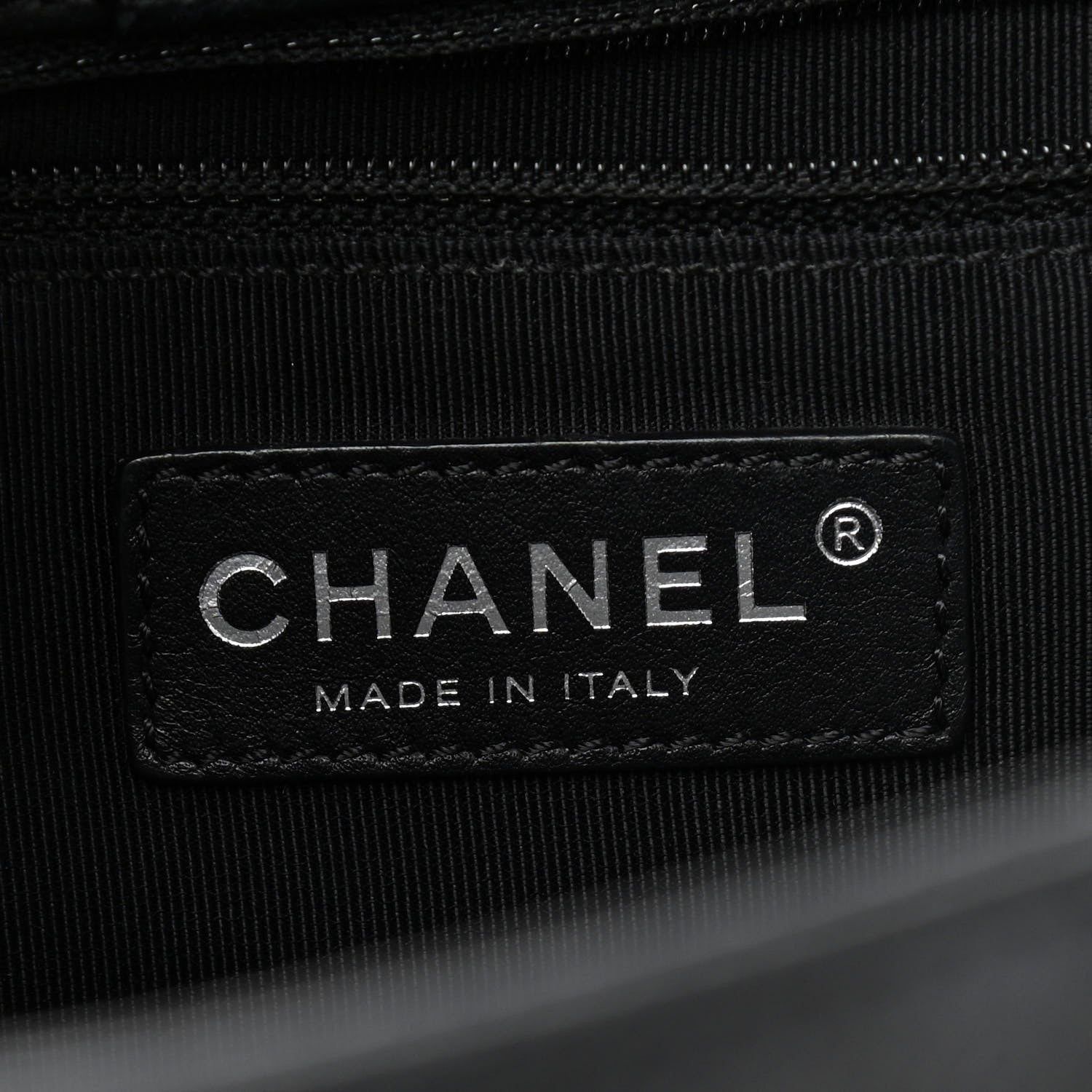 Chanel Calfskin Small Cerf Executive Shopper Tote Black 6 of 11