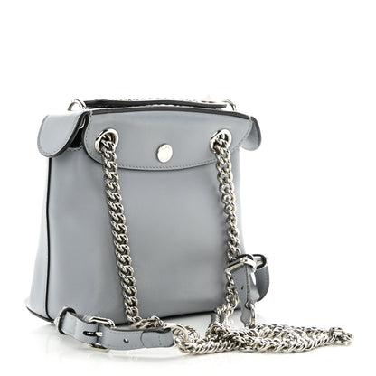Fendi Vitello Century Opaco Mini Back to School Backpack Azzurro Polvere 3 of 17