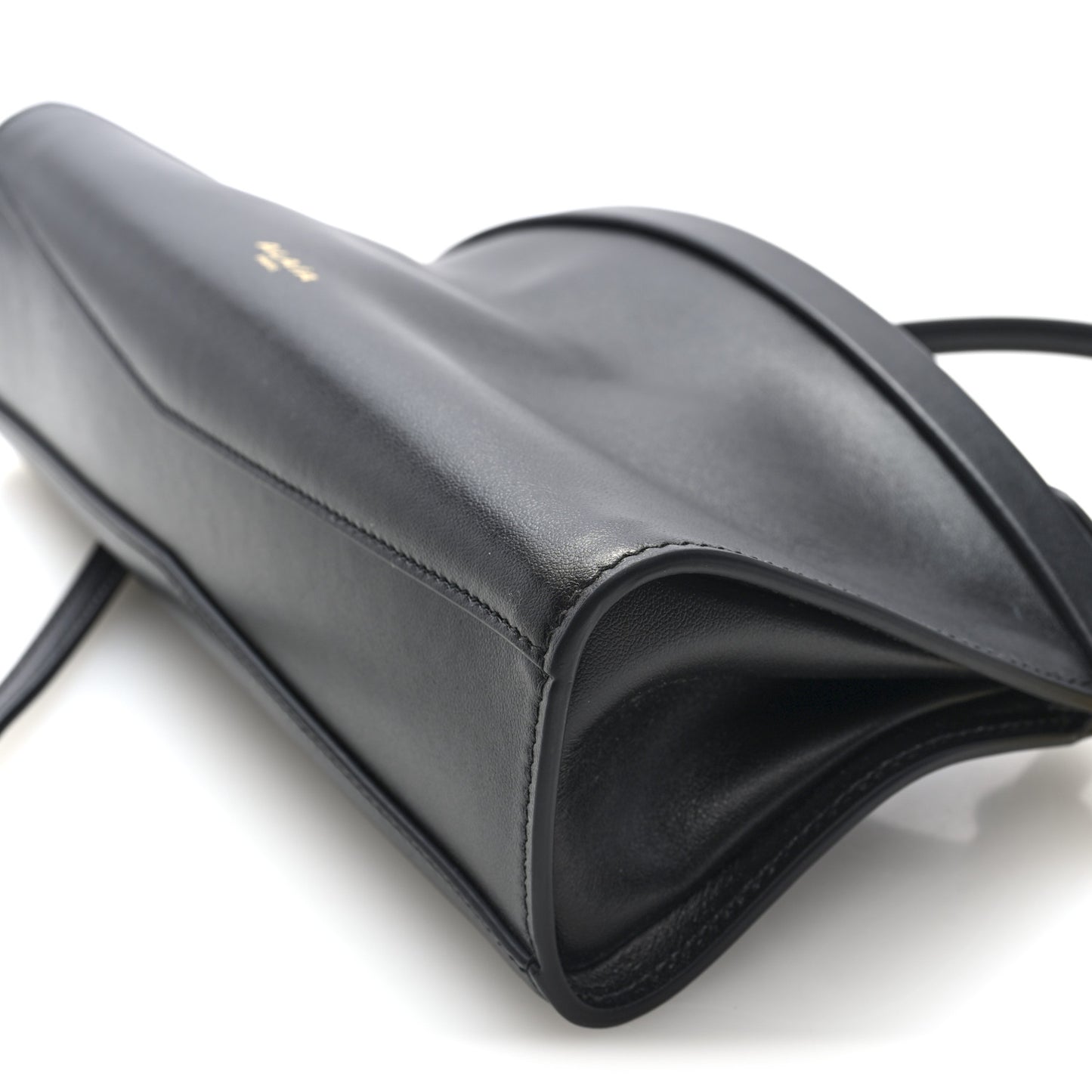 Calfskin Small Le Click East West Bag Black