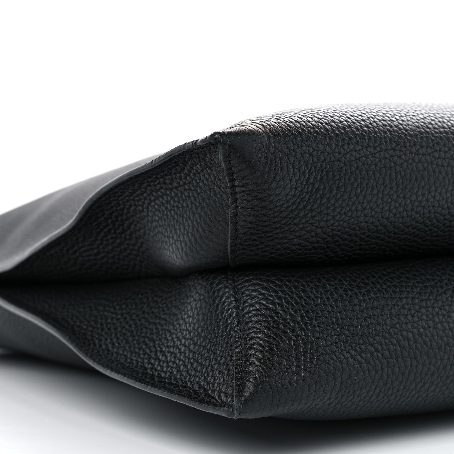 Tom Ford Pebbled Calfskin Large Alix Padlock Zip Hobo Bag Black 9 of 12