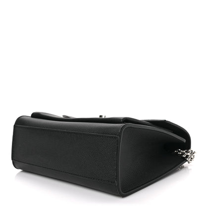 Louis Vuitton Soft Calfskin Mylockme Chain Bag BB Black 8 of 8