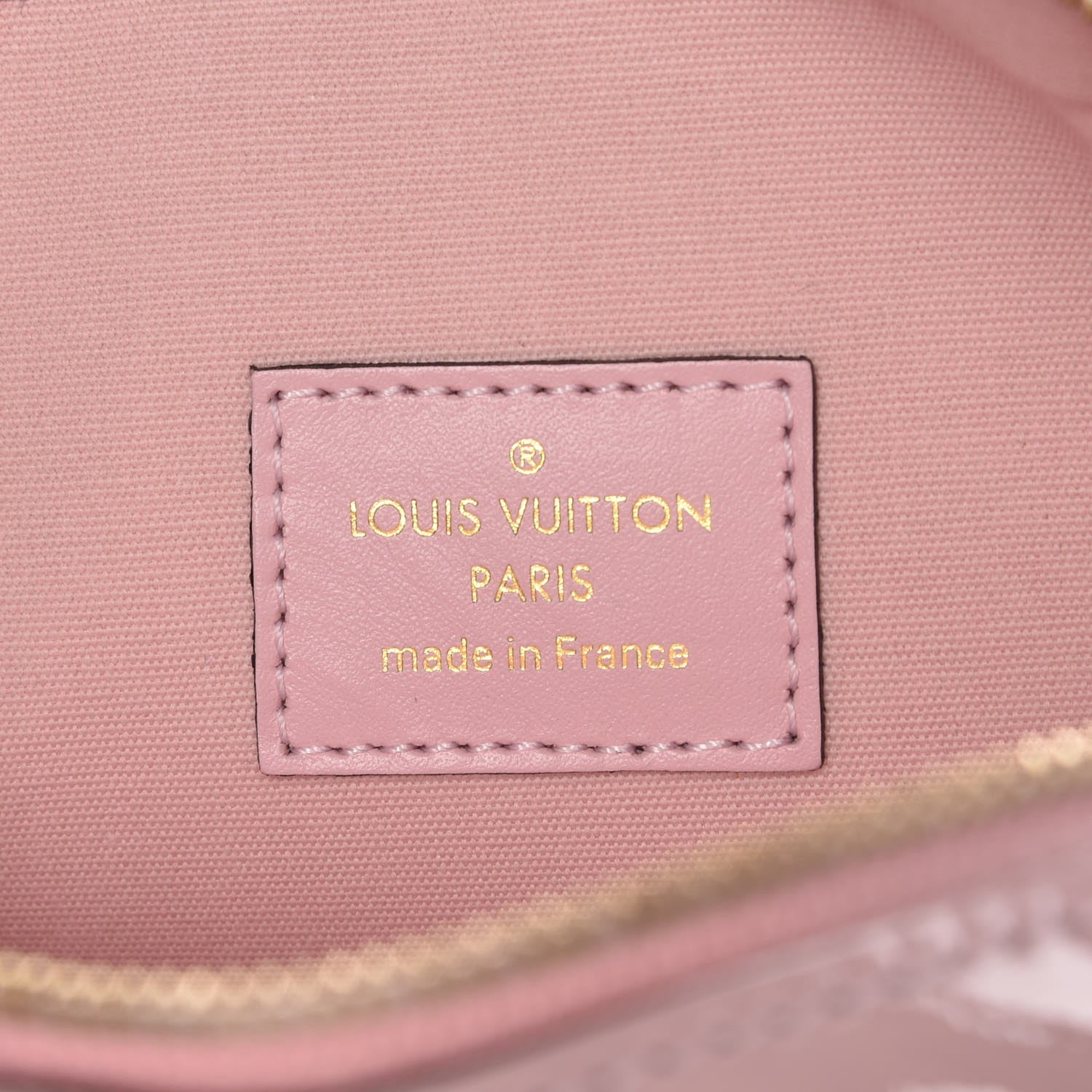Louis Vuitton Vernis Camera Pouch Rose Ballerine 6 of 7