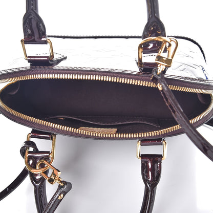 Louis Vuitton Vernis Alma BB Amarante 5 of 6