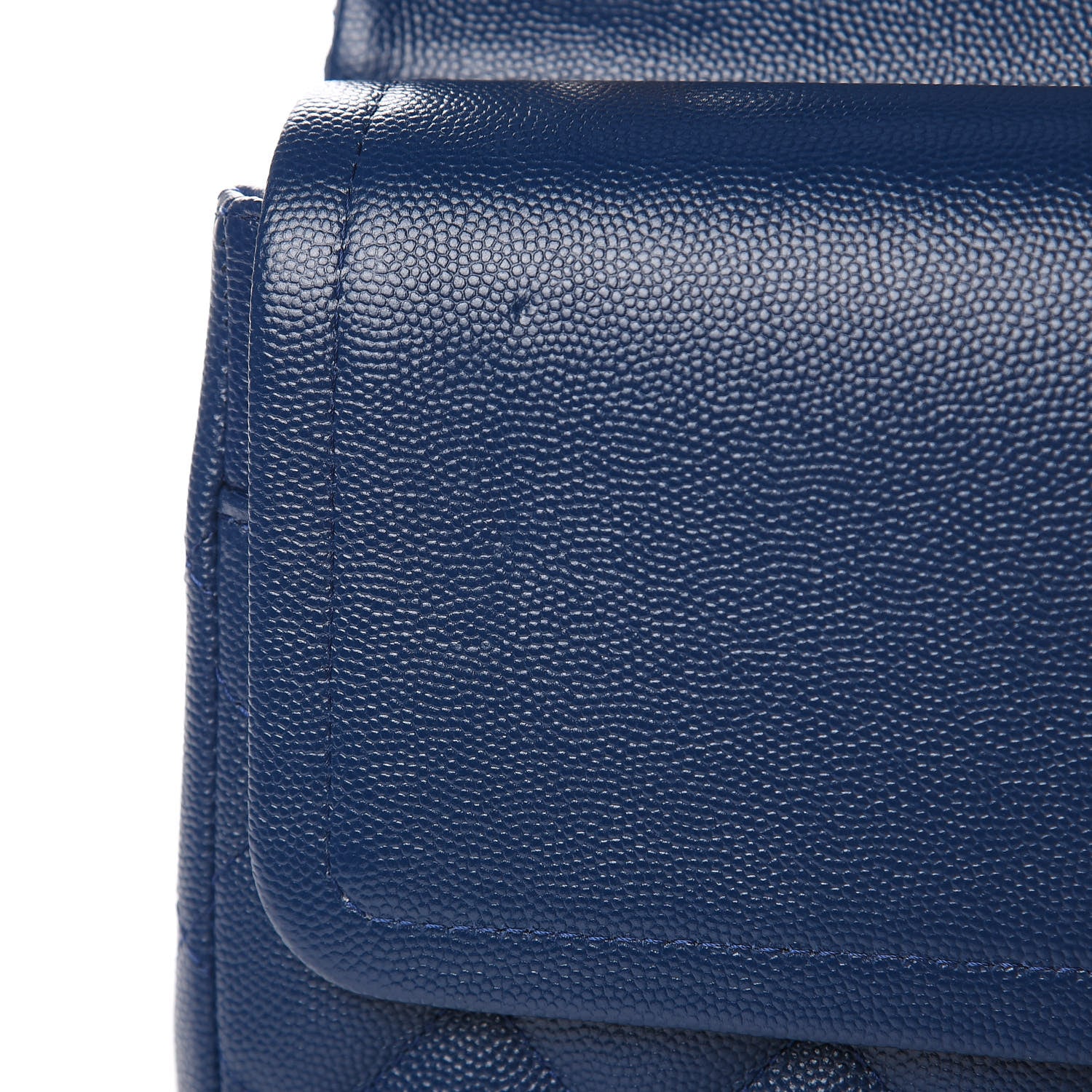 Chanel Caviar Quilted Jumbo Double Flap Navy 10 of 11