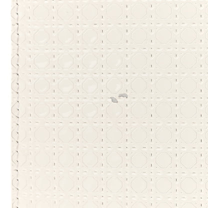 Christian Dior Patent Micro-Cannage Medium Lady Dior White 12 of 19