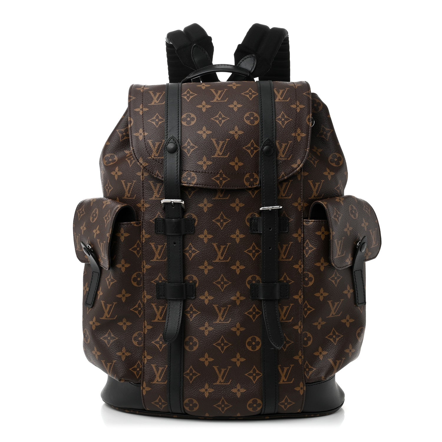 Louis Vuitton Monogram Macassar Christopher MM Backpack 1 of 10