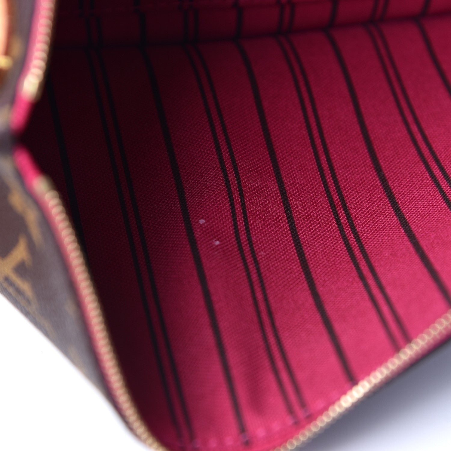 Louis Vuitton Monogram Neverfull MM GM Pochette Pivoine 6 of 9