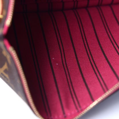 Louis Vuitton Monogram Neverfull MM GM Pochette Pivoine 6 of 9
