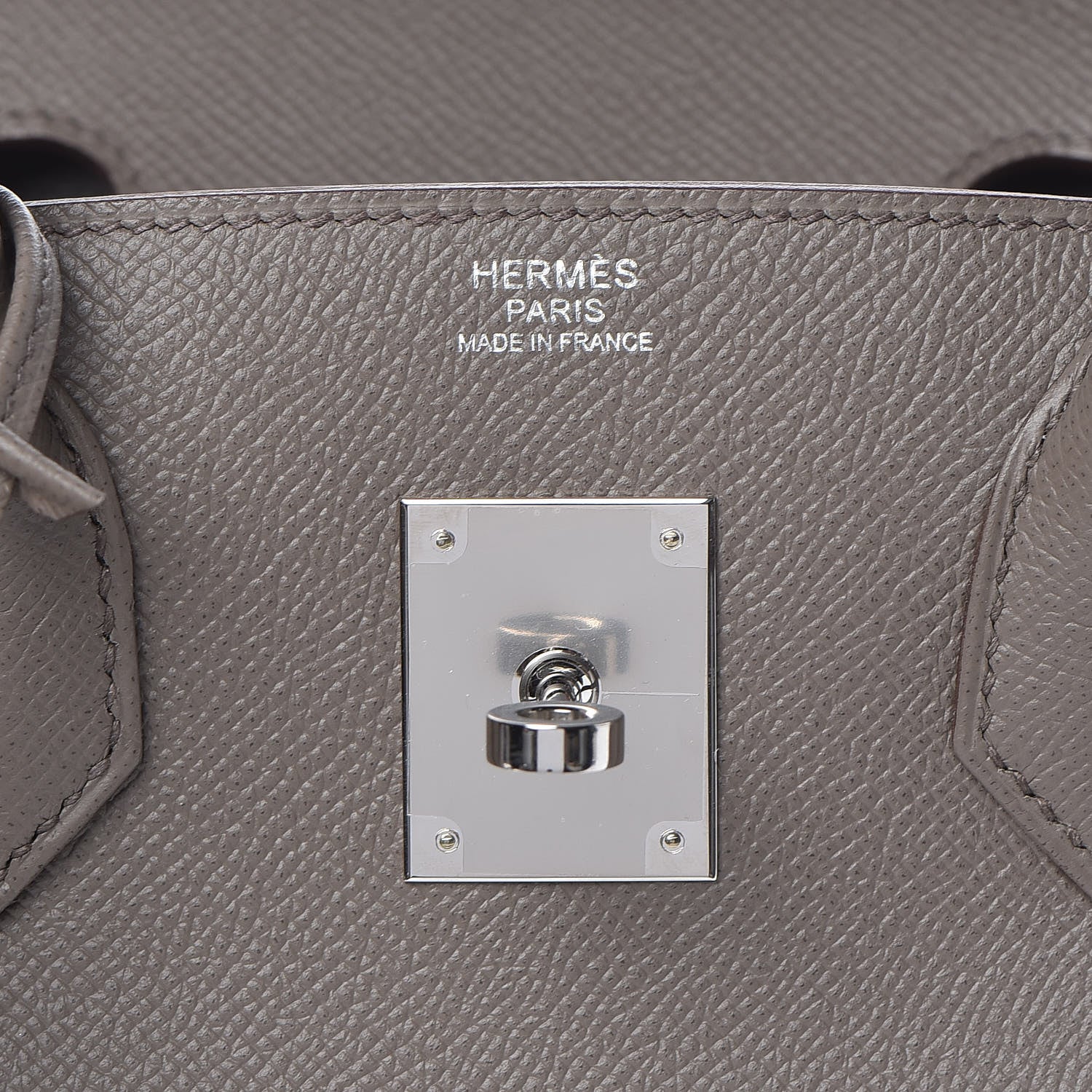 Hermes Epsom Birkin 30 Etain 23 of 34