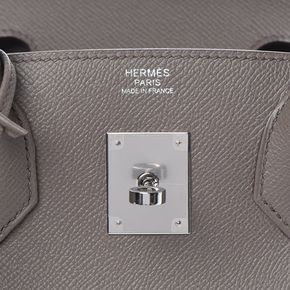 Hermes Epsom Birkin 30 Etain 23 of 34