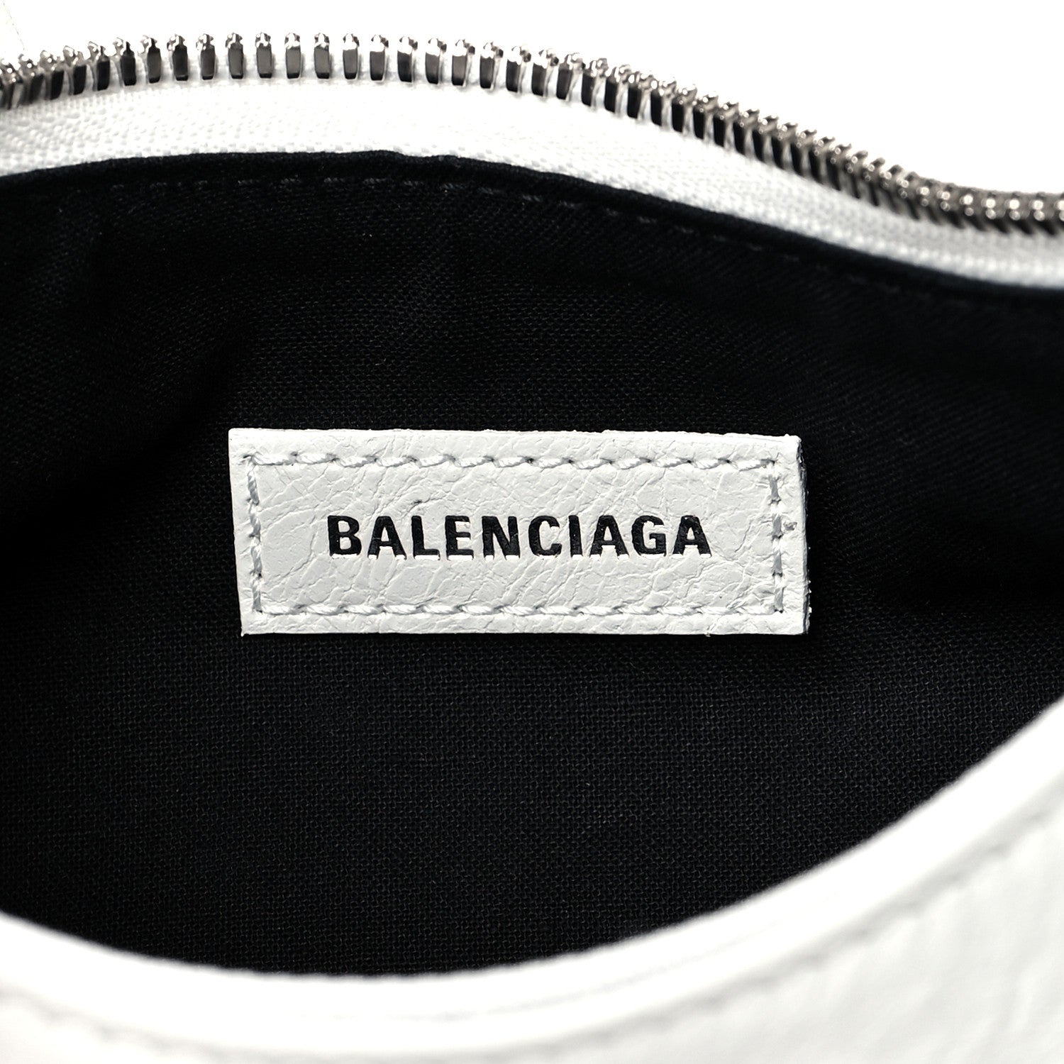 Balenciaga Agneau Arena Le Cagole Shoulder Bag XS Optic White 7 of 11