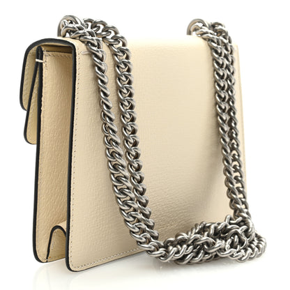 Gucci Textured Calfskin Crystal Mini Dionysus Shoulder Bag Mystic White 2 of 9