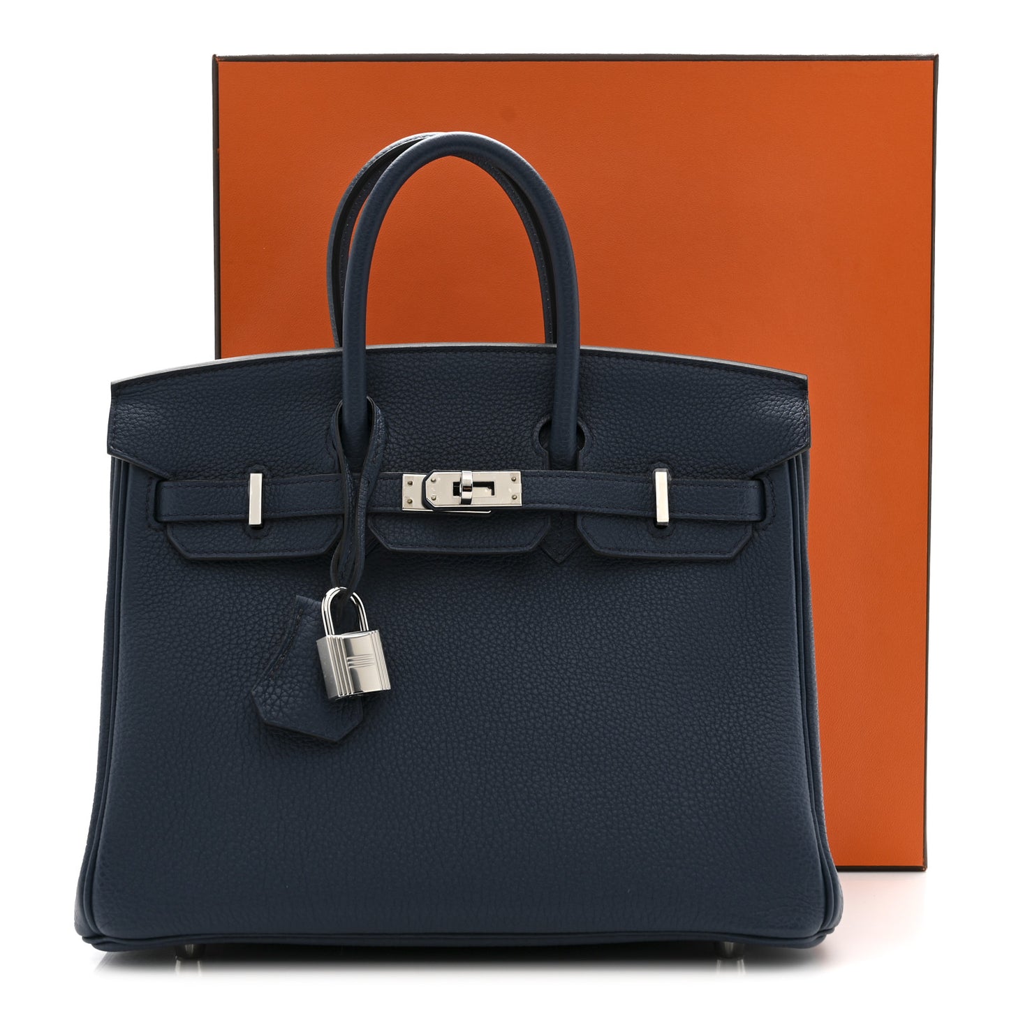 Togo Birkin 25 Bleu de Prusse