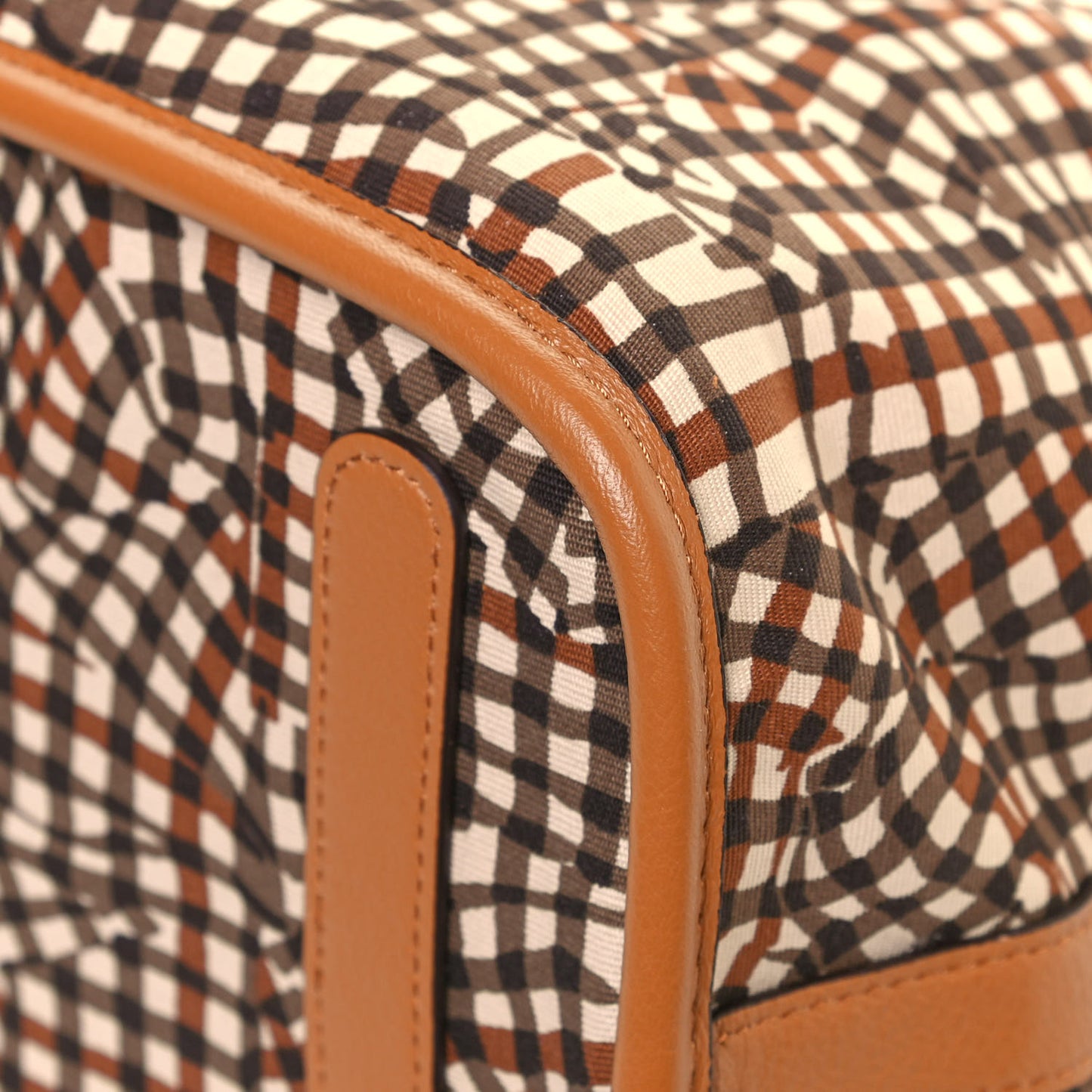 Visetos Medium Liz Reversible Shopper Tote Cognac
