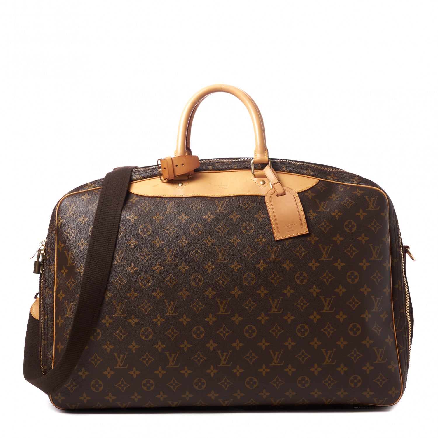Louis Vuitton Monogram Alize 2 Compartment Luggage Travel Bag 1 of 8