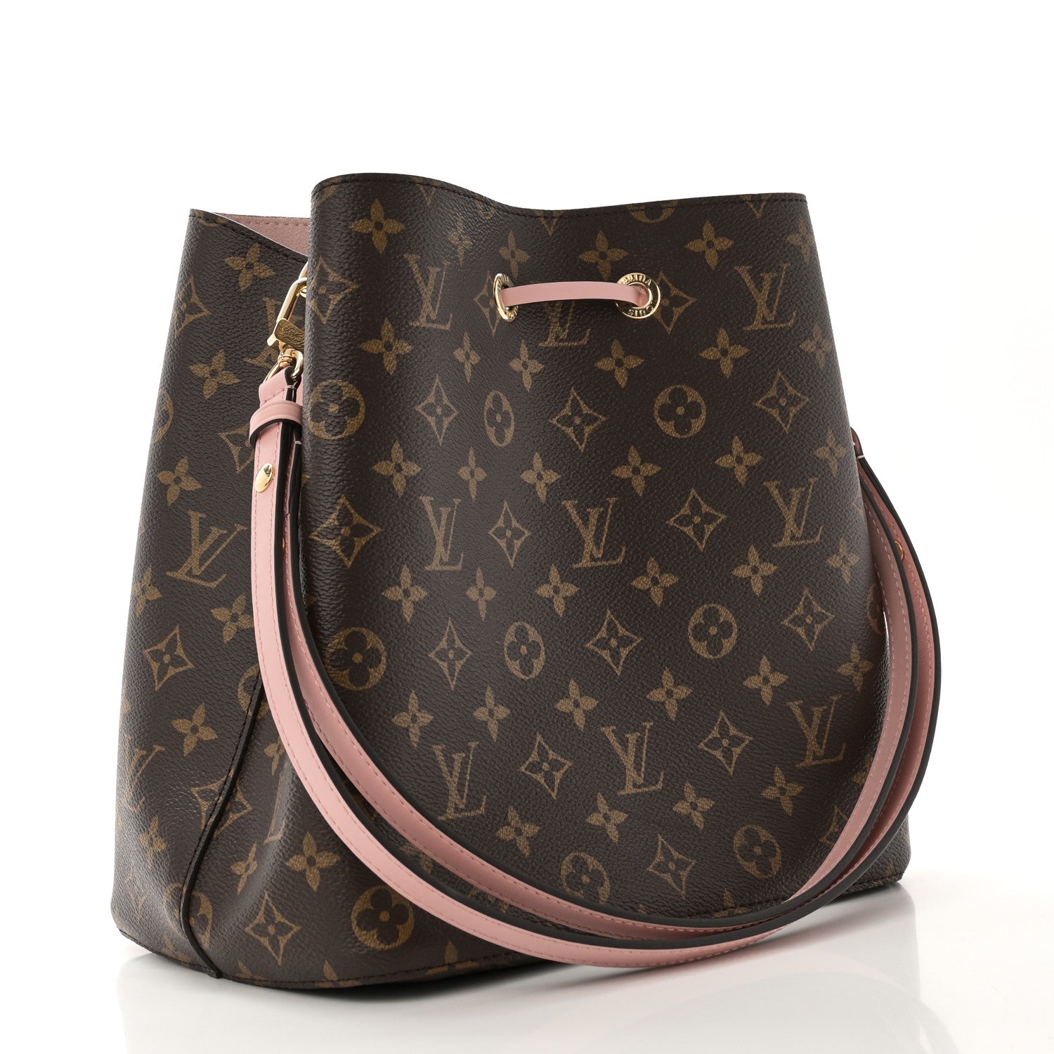 Louis Vuitton Monogram Neonoe MM Rose Poudre 3 of 9