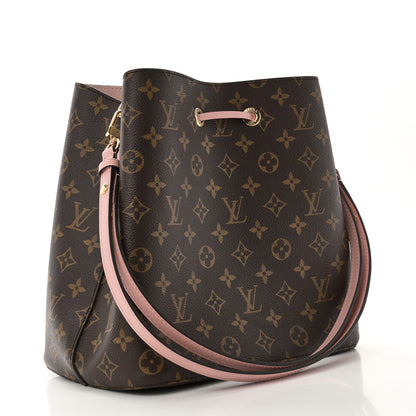 Louis Vuitton Monogram Neonoe MM Rose Poudre 3 of 9