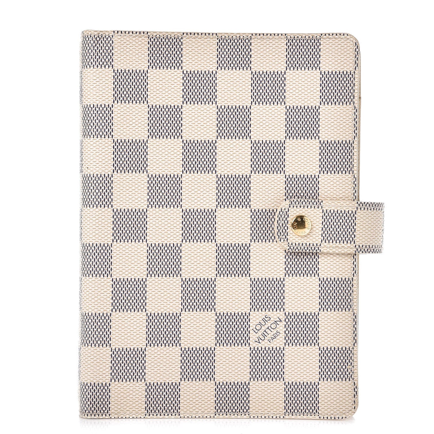 Damier Azur Medium Ring Agenda Cover