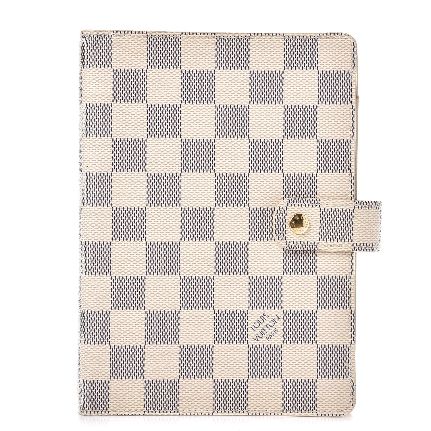 Louis Vuitton Damier Azur Medium Ring Agenda Cover 1 of 6