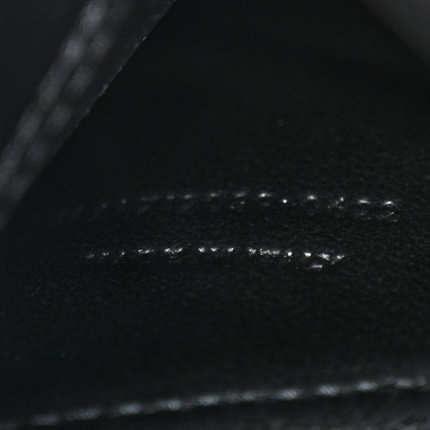 Calfskin Astro Star Shoulder Bag Black