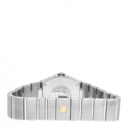 Omega Stainless Steel Diamond Blue Mother of Pearl 28mm Constellation Quartz Watch 123.10.24.60.57.001 3 of 4