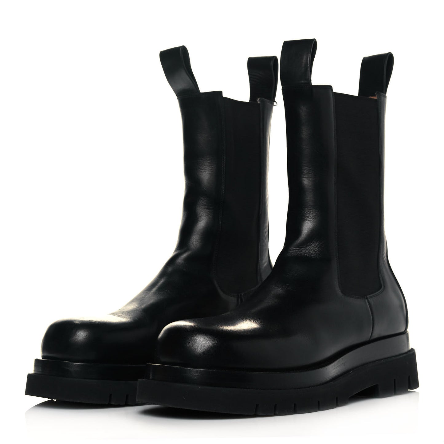 Calfskin The Lug Chelsea 55mm Boots 40 Black