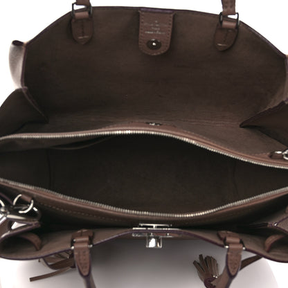 Louis Vuitton Calfskin Lockmeto Taupe Glace 5 of 12