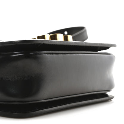 Celine Shiny Calfskin Teen Triomphe Black 9 of 10