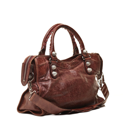 Balenciaga Chevre Giant 21 Silver Hardware City Sienna 3 of 10