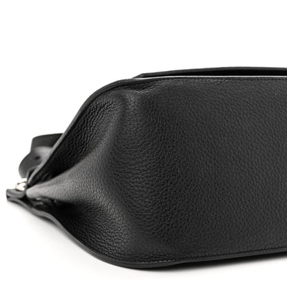 Hermes Taurillon Clemence Jypsiere 28 Black 9 of 10