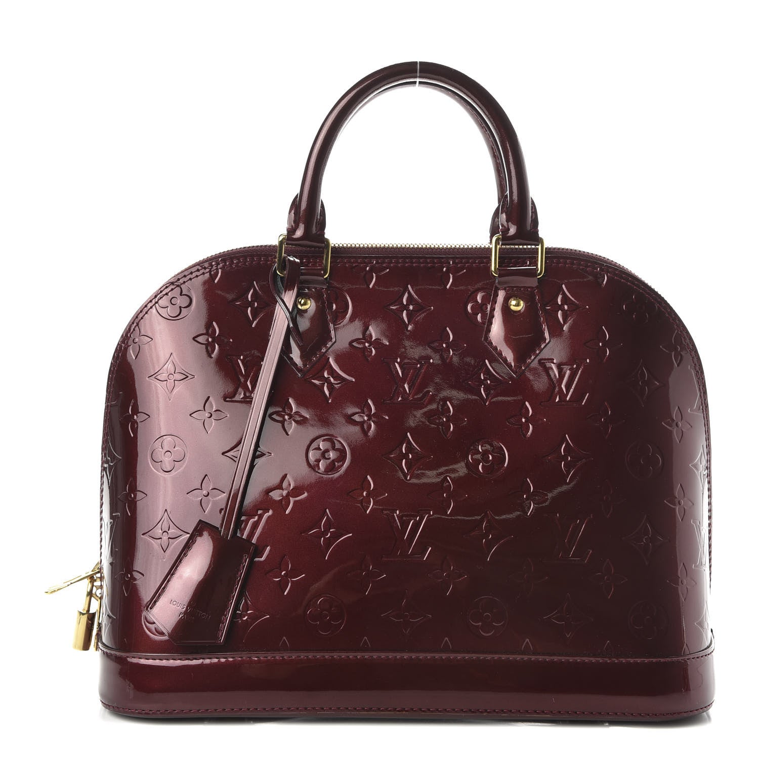 Louis Vuitton Vernis Alma PM Rouge Fauviste 1 of 9