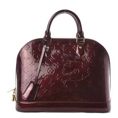 Louis Vuitton Vernis Alma PM Rouge Fauviste 1 of 9
