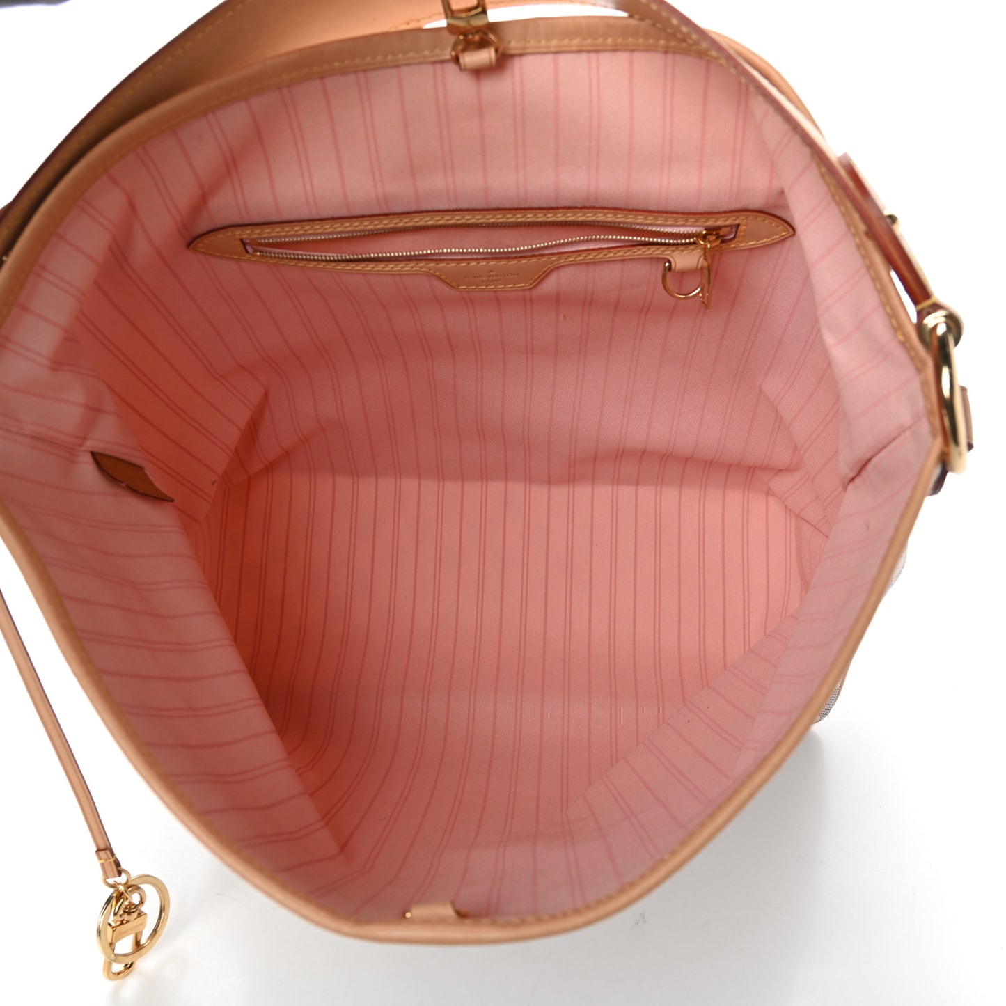 Damier Azur Delightful MM Rose Ballerine