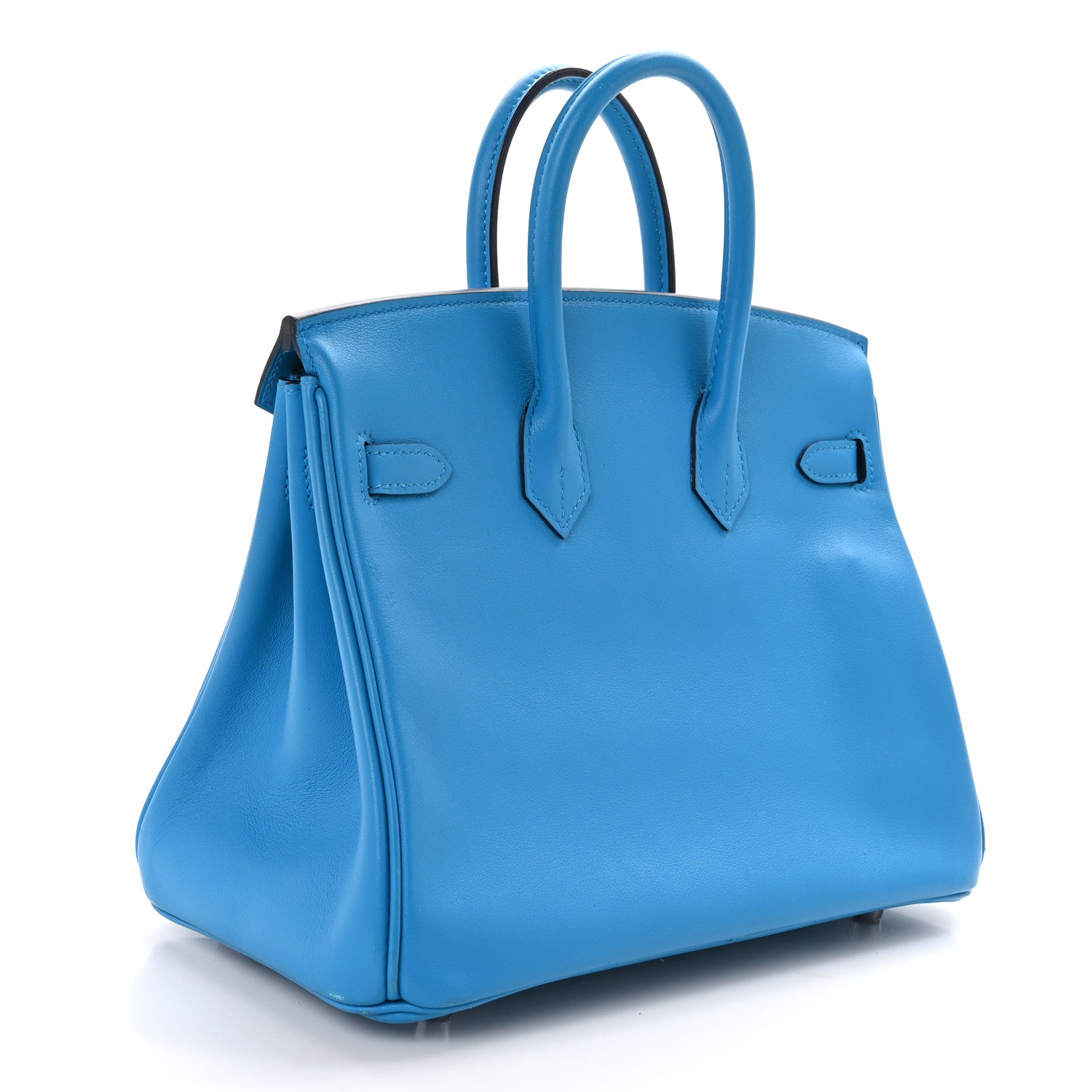 Hermes Swift Birkin 25 Bleu Frida 3 of 14