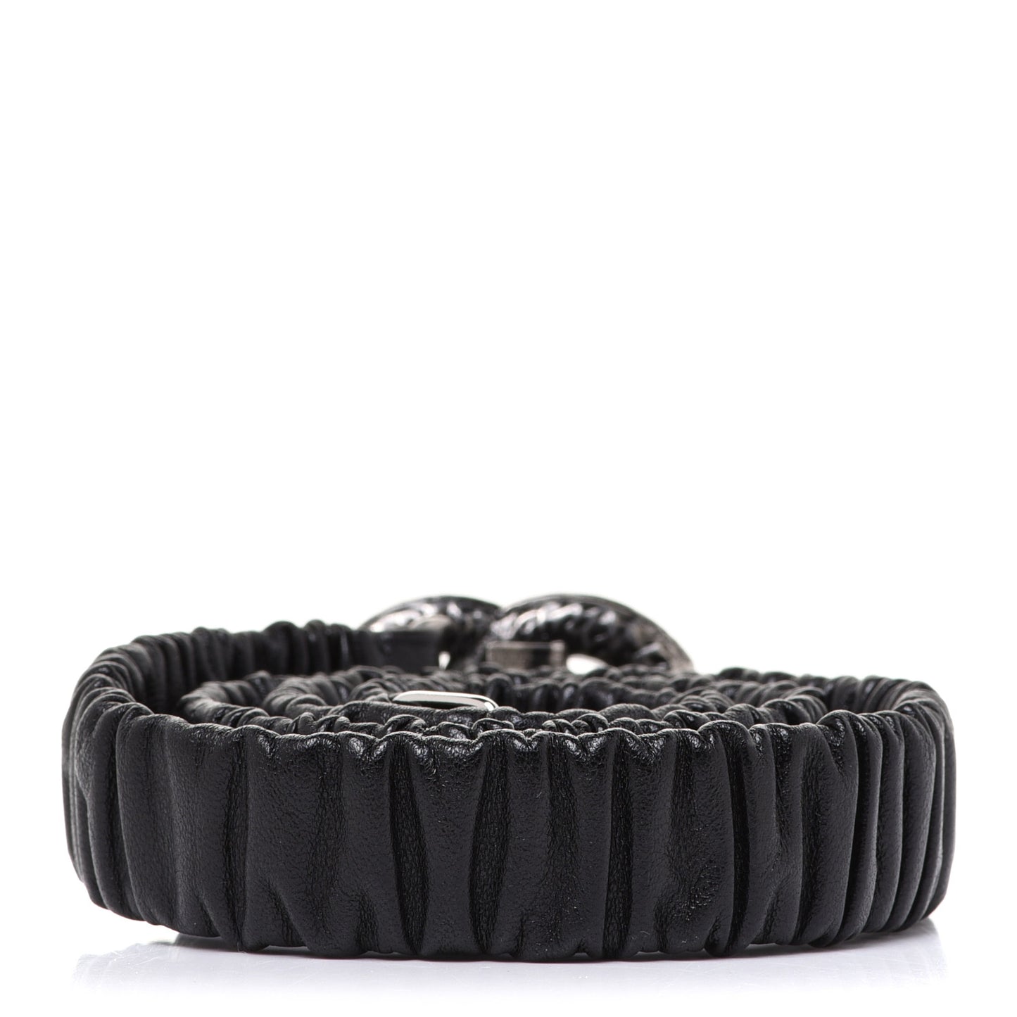 Lambskin Crystal CC Belt 75 30 Black