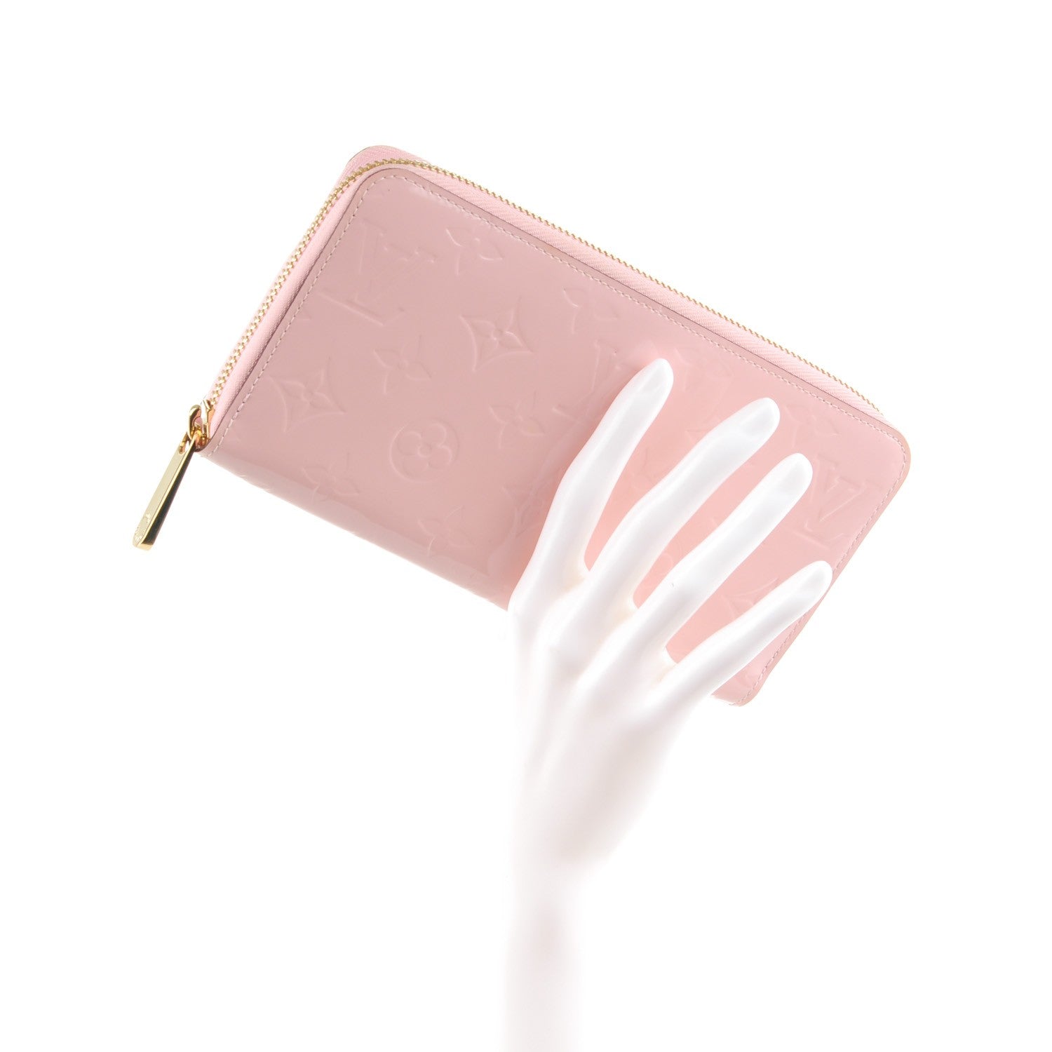 Louis Vuitton Vernis Zippy Wallet Rose Ballerine 2 of 7
