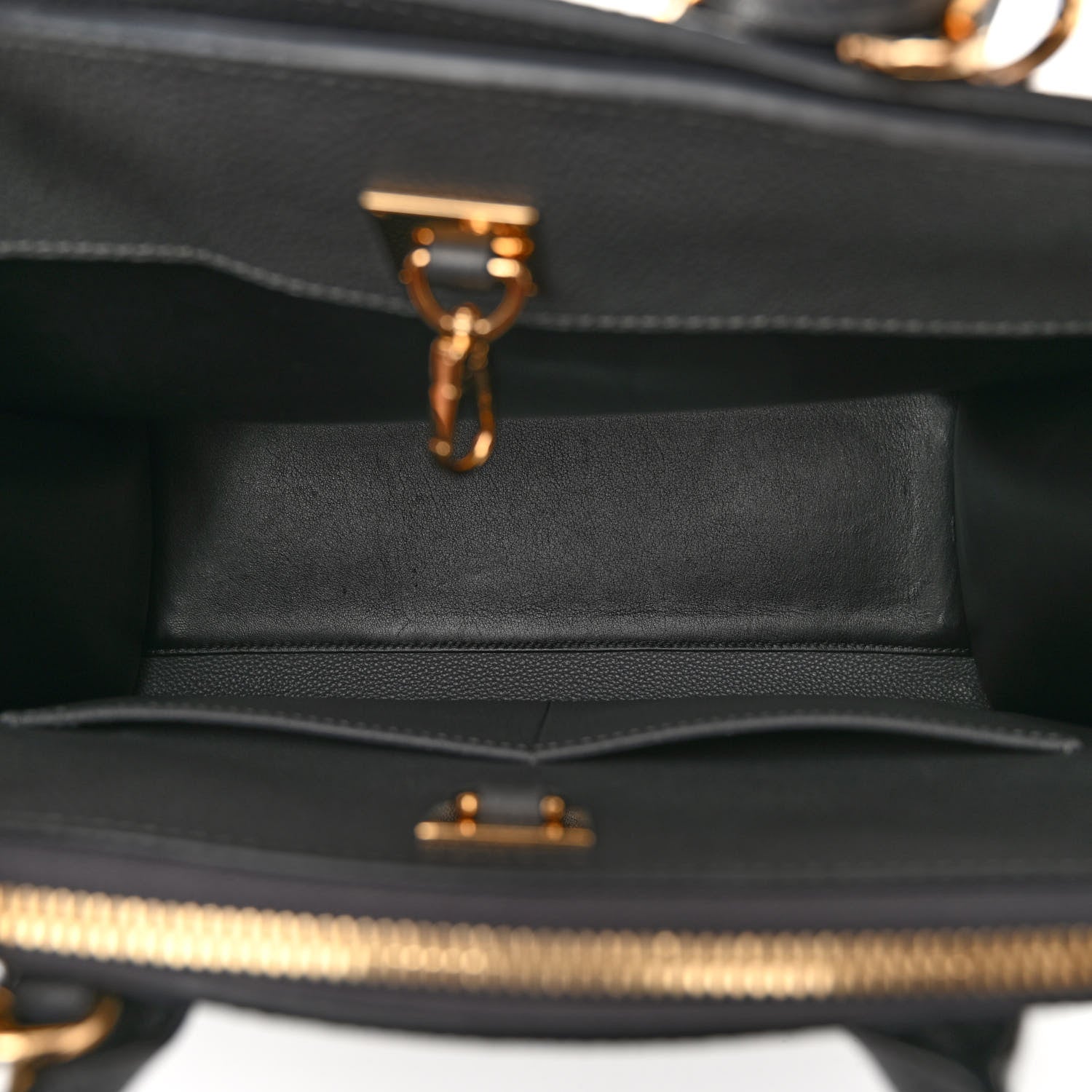Louis Vuitton Taurillon City Steamer MM Gris 5 of 9