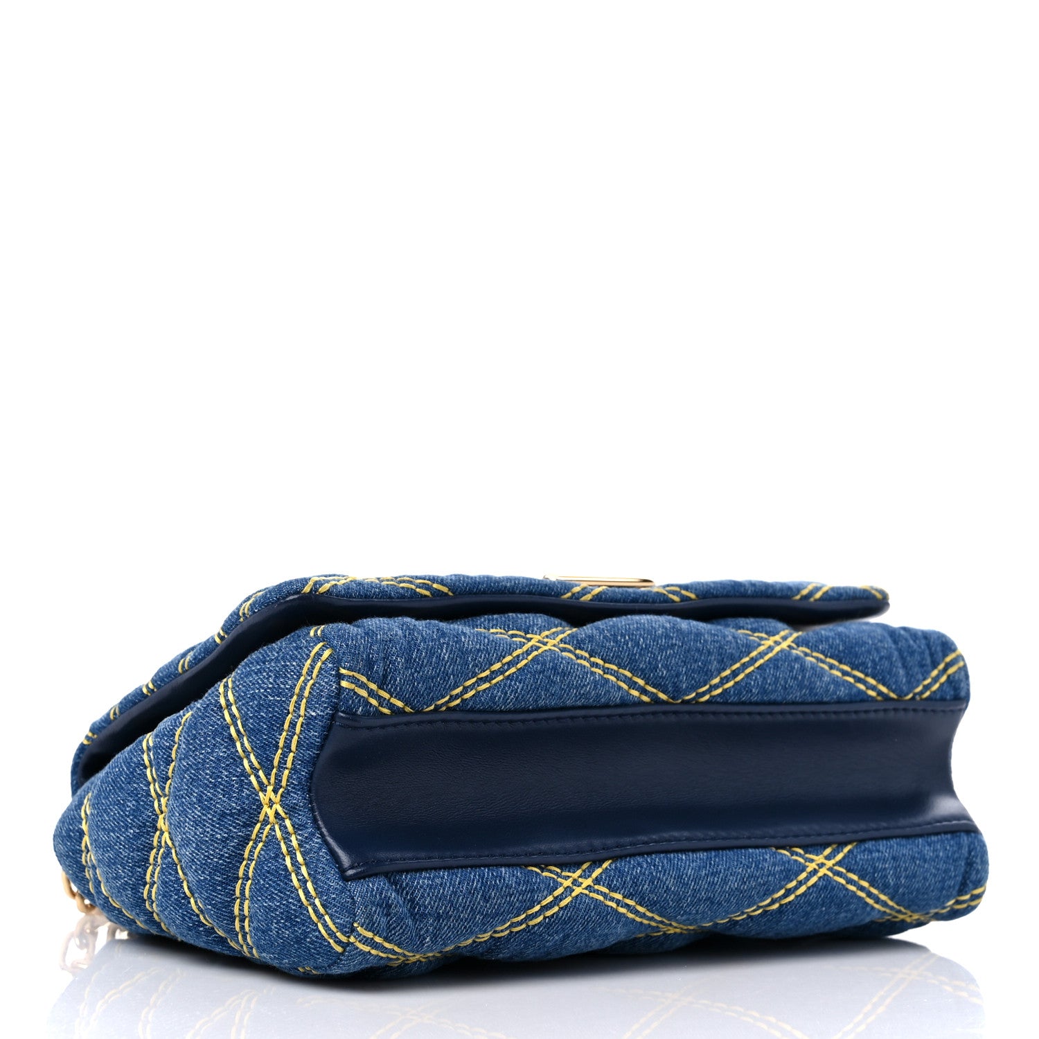 Louis Vuitton Denim Malletage GO-14 PM Blue 4 of 8