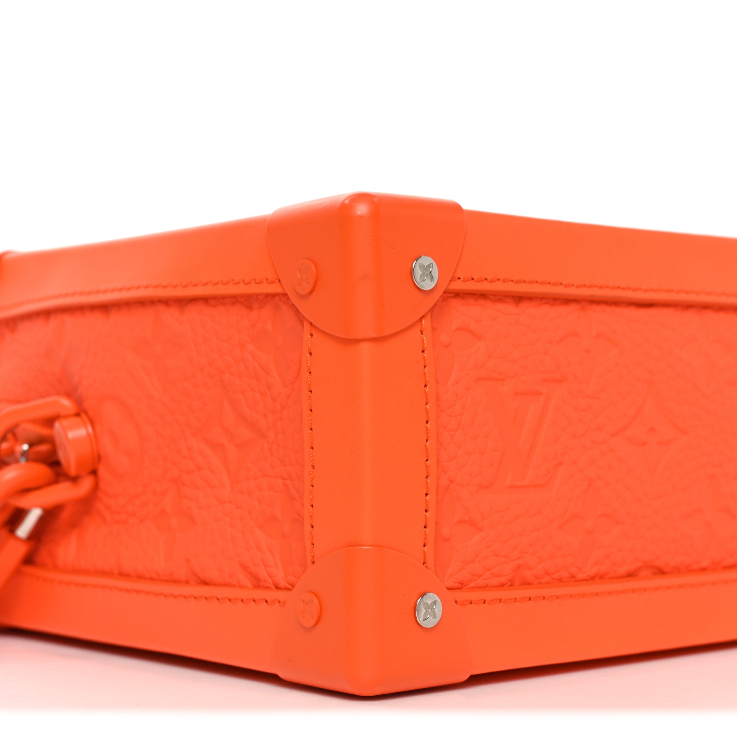 Louis Vuitton Taurillon Monogram Solar Ray Soft Trunk Orange 15 of 17
