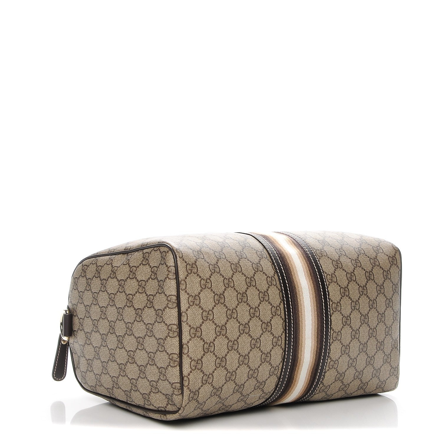 Gucci GG Plus Monogram Web Medium Joy Boston Dark Brown 4 of 7