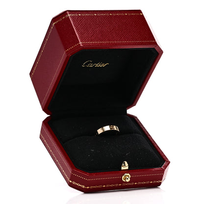 Cartier 18K Yellow Gold 3.5mm LOVE Wedding Band Ring 49 4.75 5 of 5
