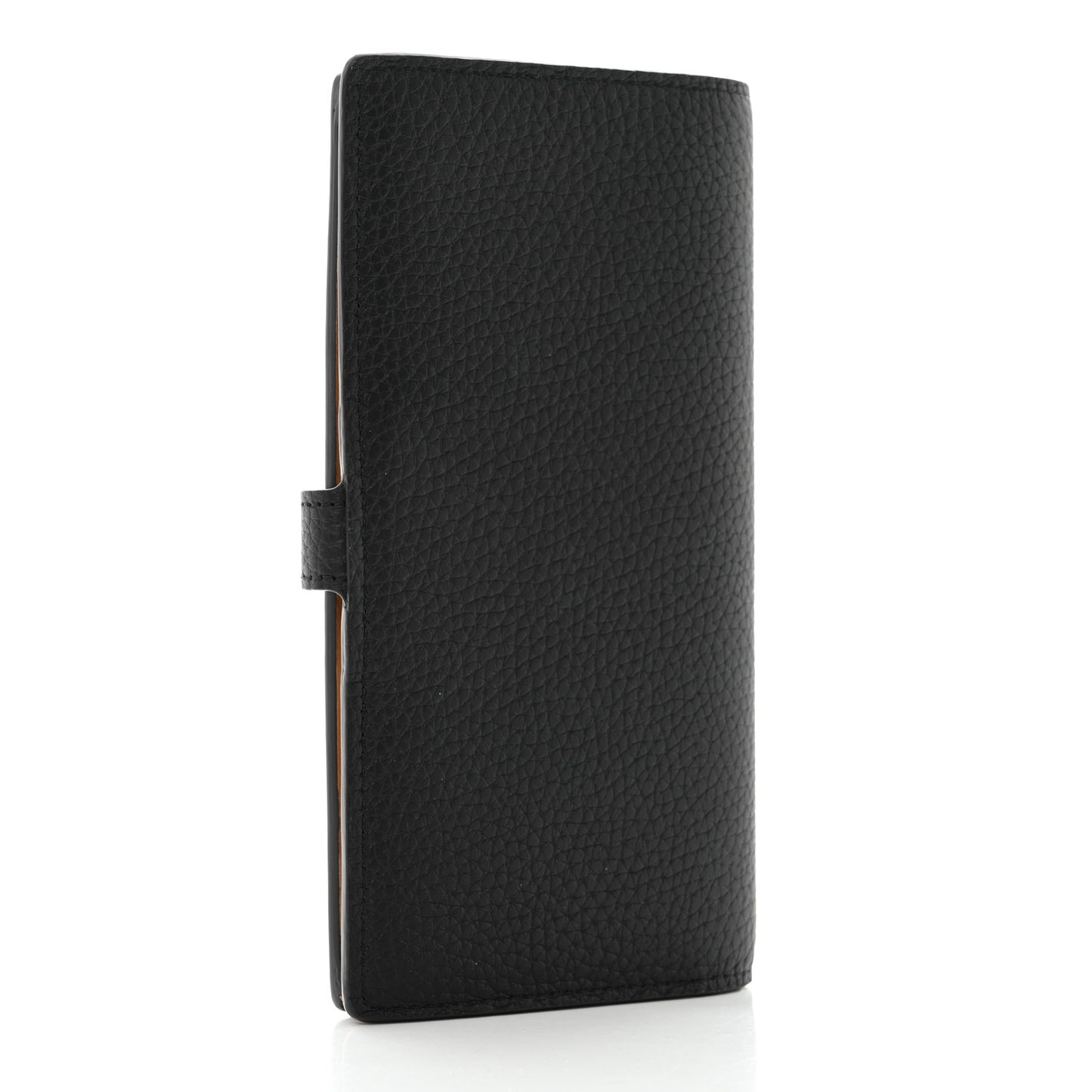 Taurillon LV Vertical Capucines Wallet Black Arizona