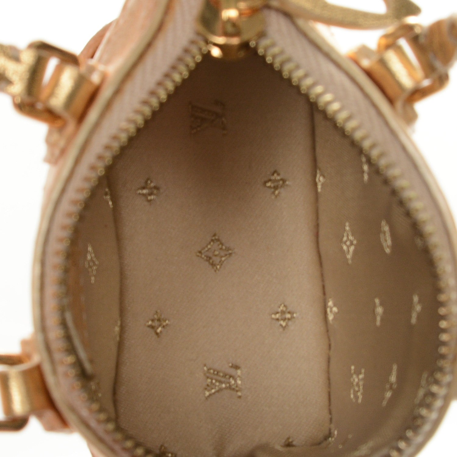 Louis Vuitton Suhali Mini Lockit Bag Charm Gold 5 of 6